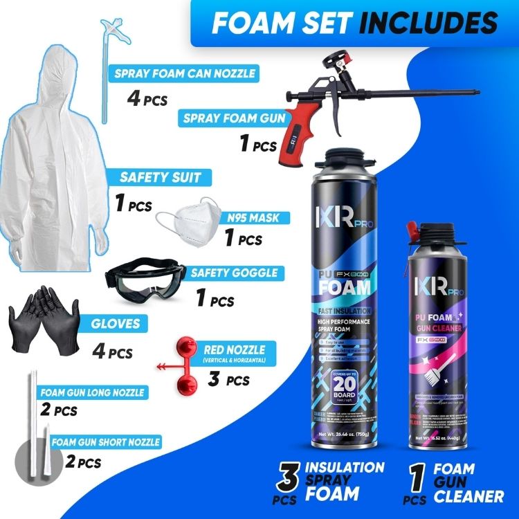 Spray Foam Insulation Kit