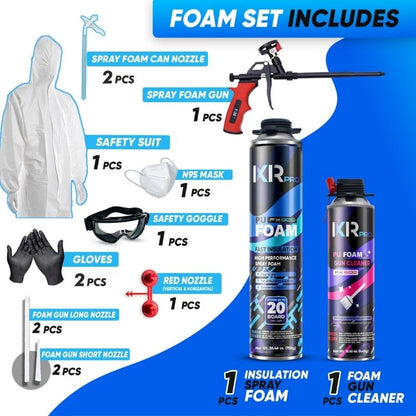 Spray Foam Insulation Kit
