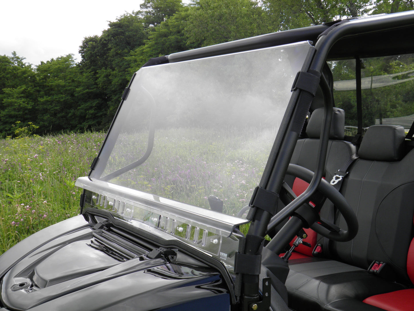 Intimidator Classic 750/1000 - 2 Pc Scratch-Resistant Windshield