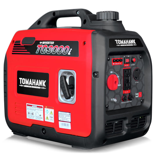 3000 Watt Inverter Generator Super Quiet Portable Gas Power Professional Use