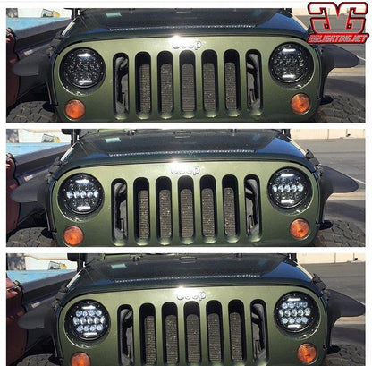 Round Plug & Play Headlight Replacement