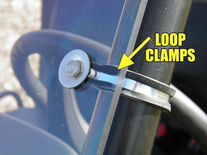 John Deere Gator 850i/860i - 2 Pc General-Purpose Windshield