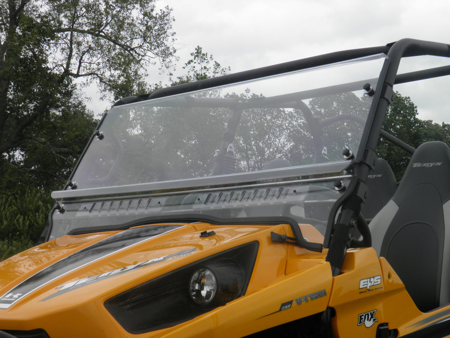 Kawasaki Teryx 4-Seater - 1 Pc Vented General-Purpose Windshield