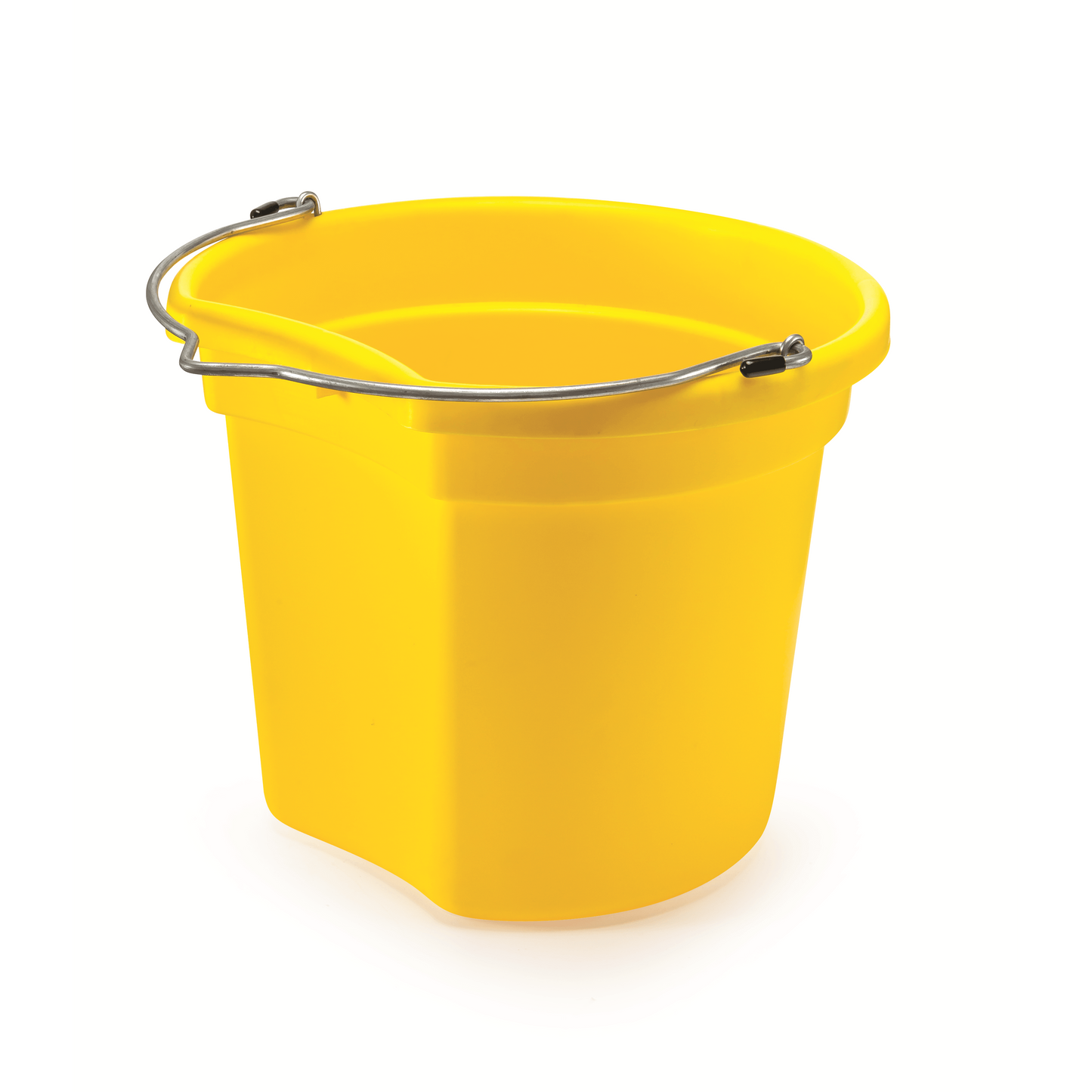 KD-120E 18 Qt Flat Back Horse Bucket | Best Everyday Feed & Water Bucket