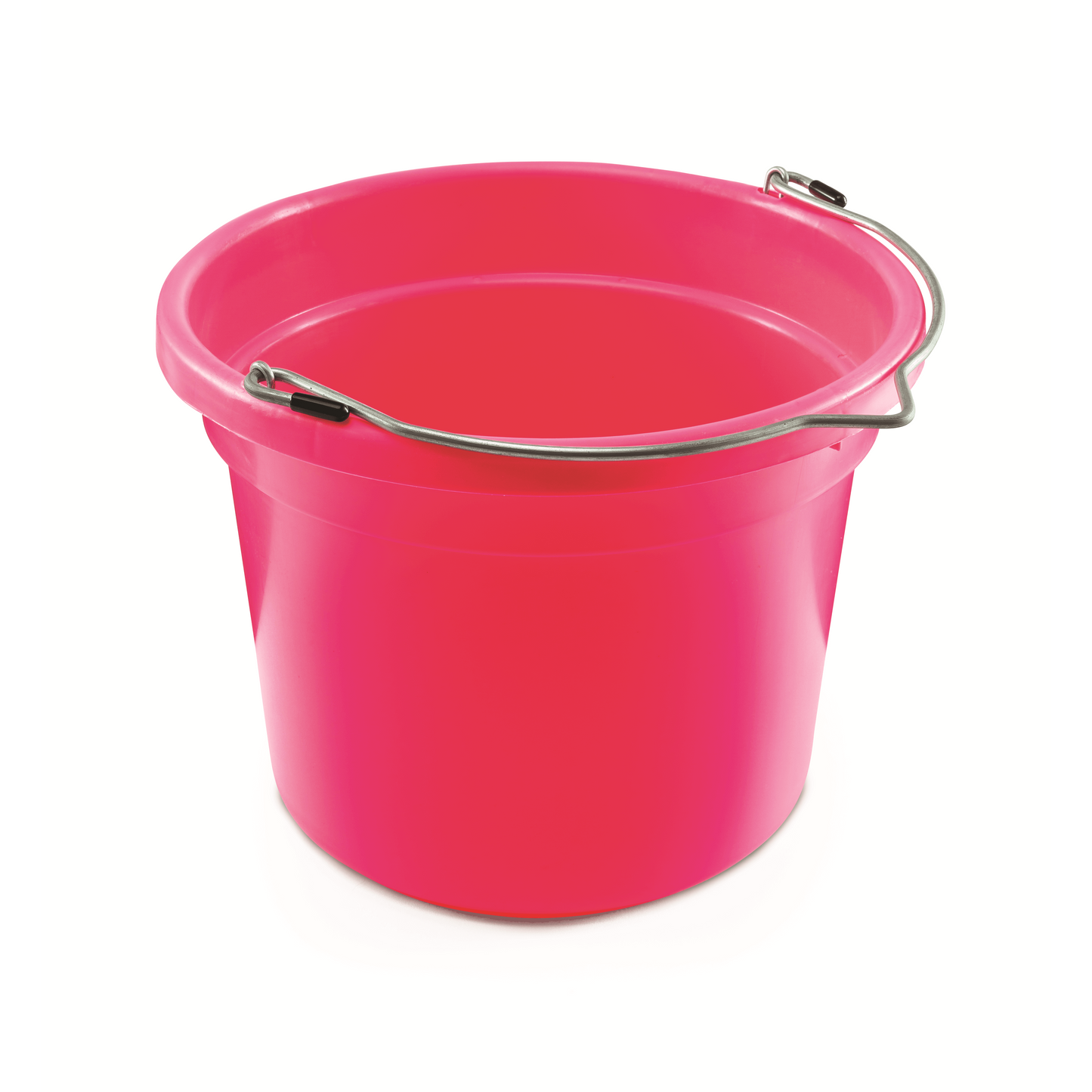 KD-159 8 Qt Round Bucket | Lightweight Small Feed & Water Bucket