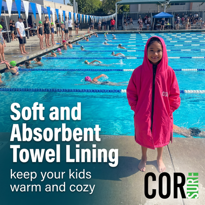 Waterproof Swim Parka (Pink)