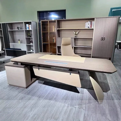 Copley · Modern L-Shaped Executive Desk
