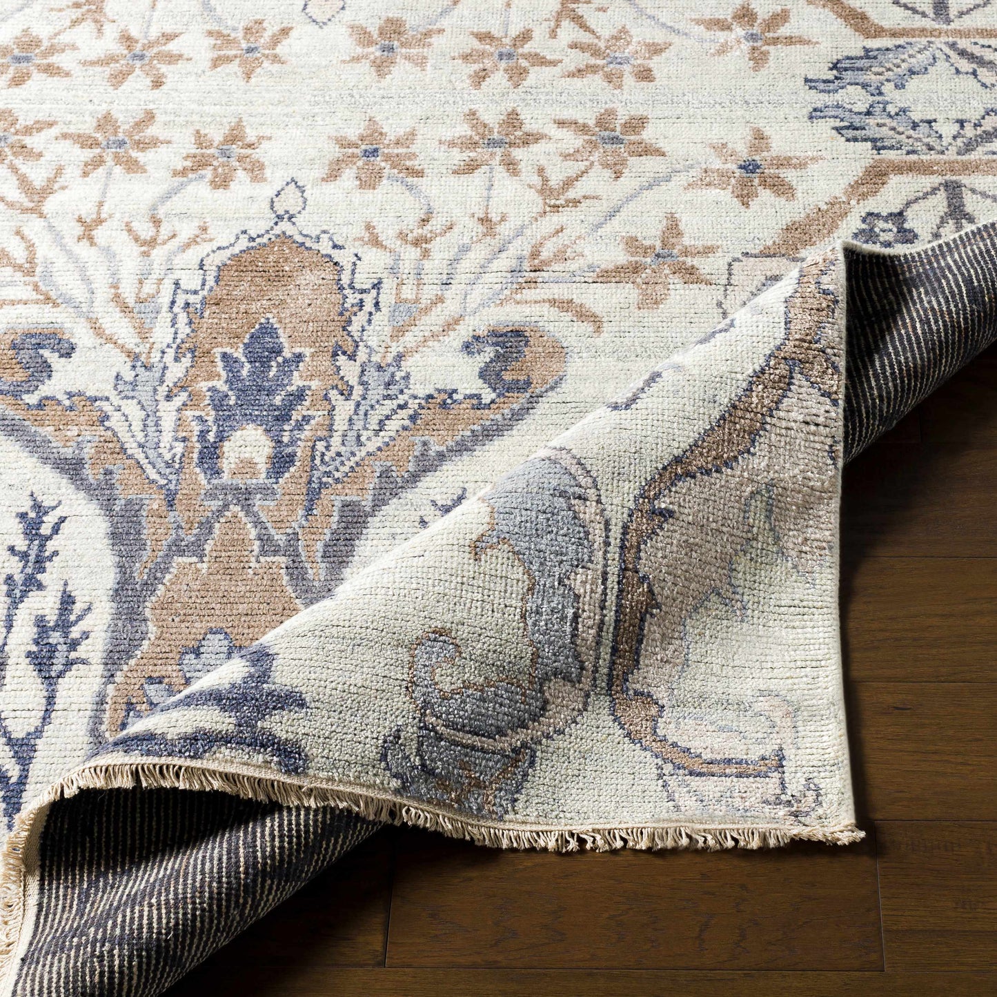 The Novara Viscose Area Rug