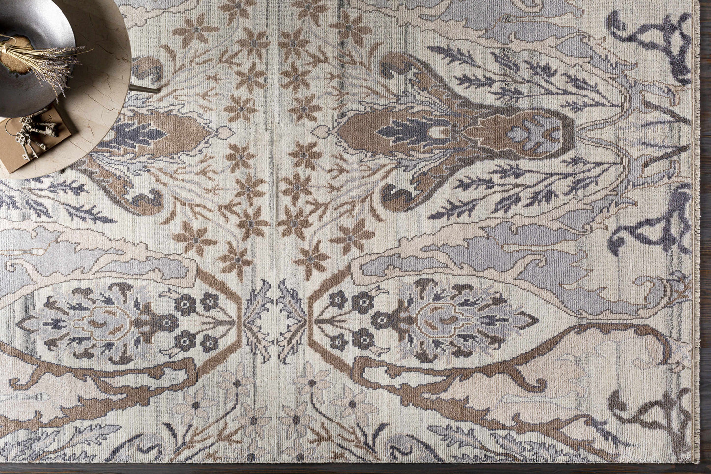 The Novara Viscose Area Rug