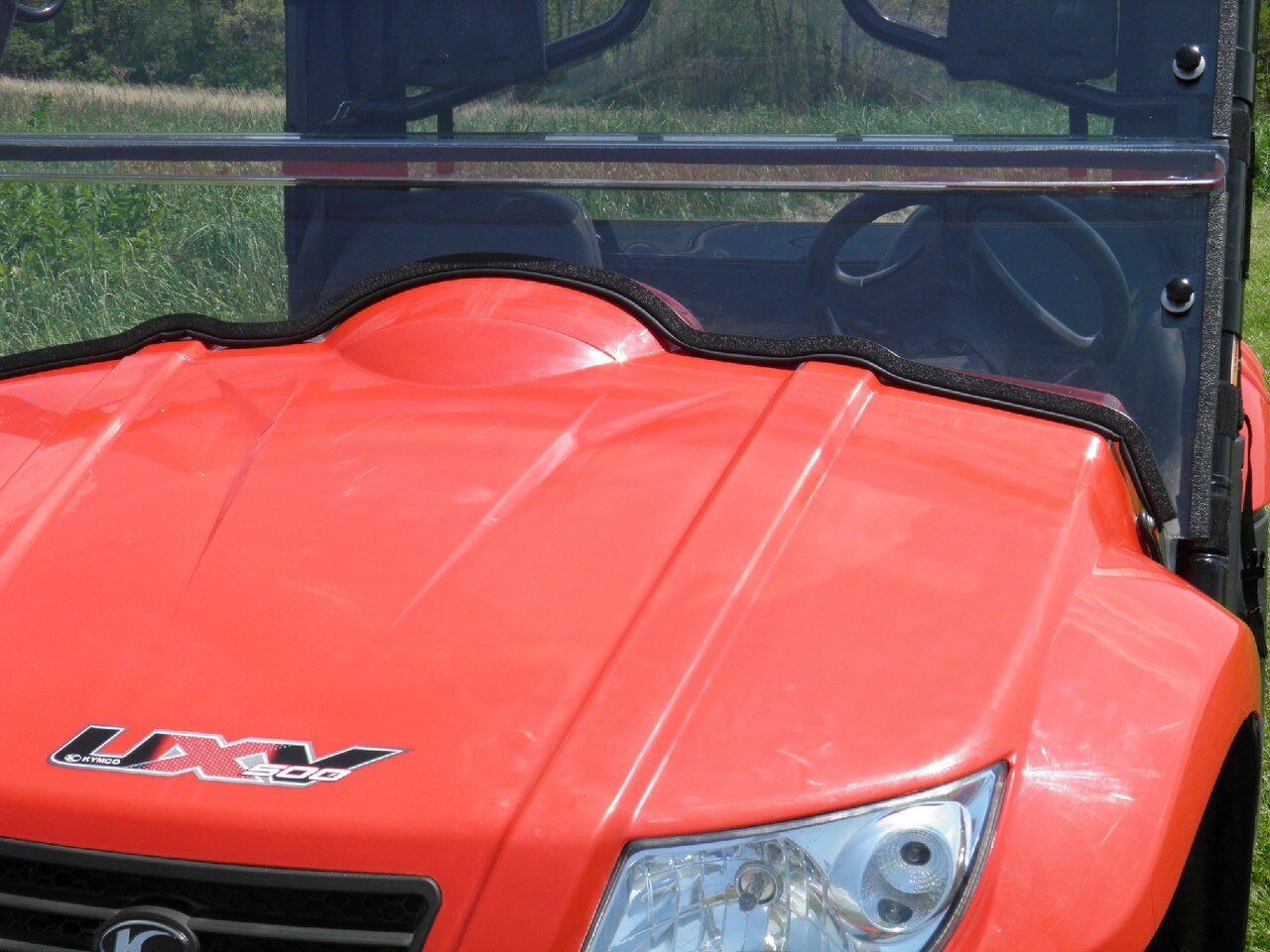 Kymco 500 - 2 Pc Scratch-Resistant Windshield