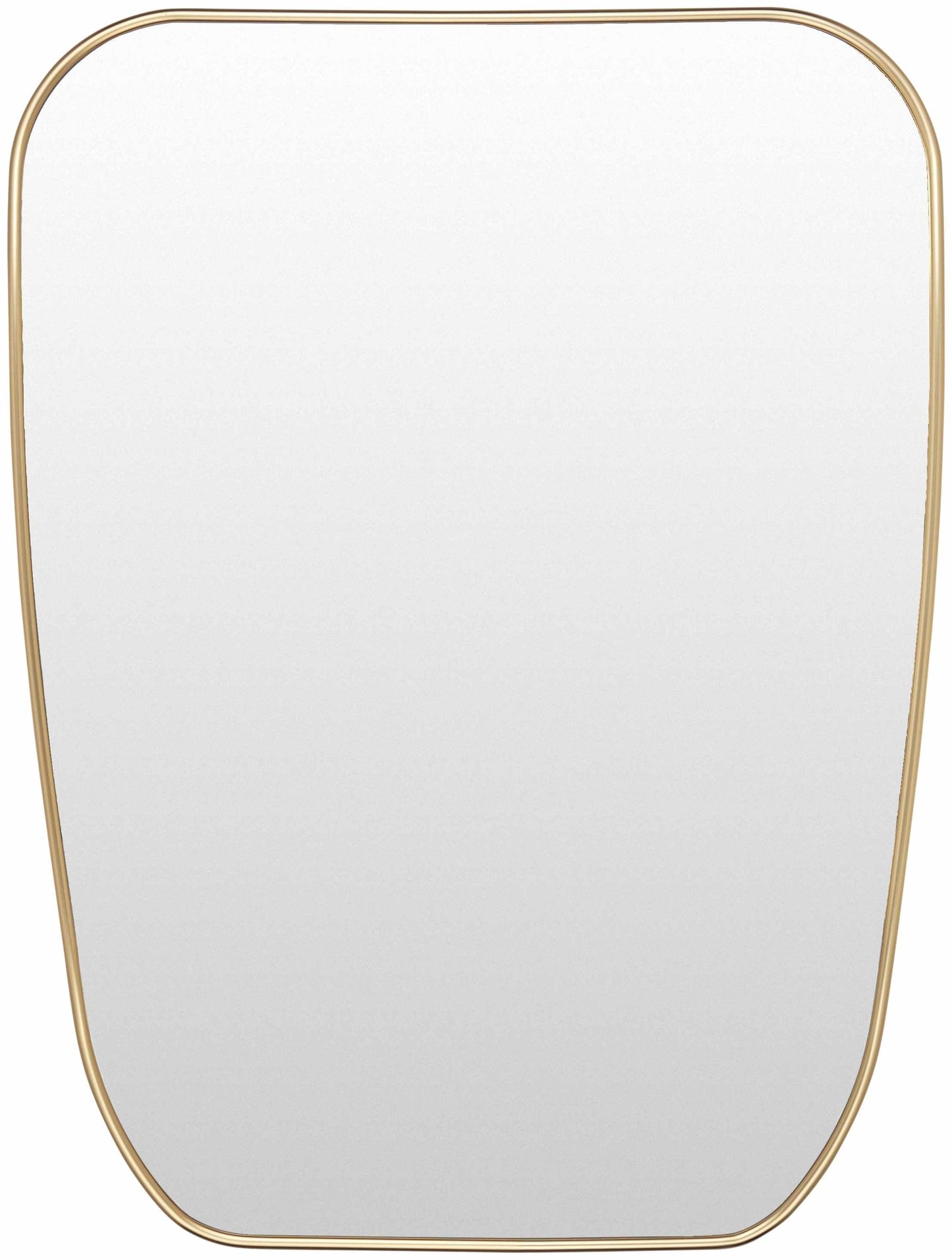 Orbassano Gold Frame Round Mirror - Clearance