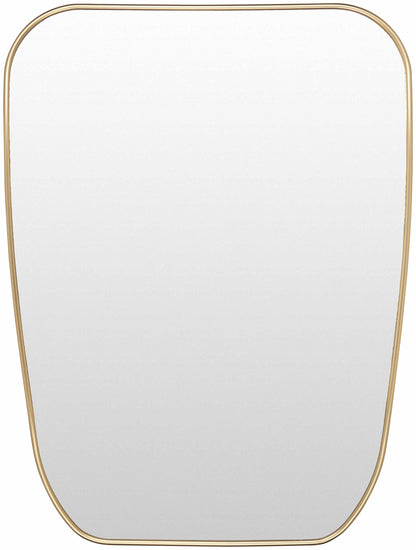 Orbassano Gold Frame Round Mirror - Clearance