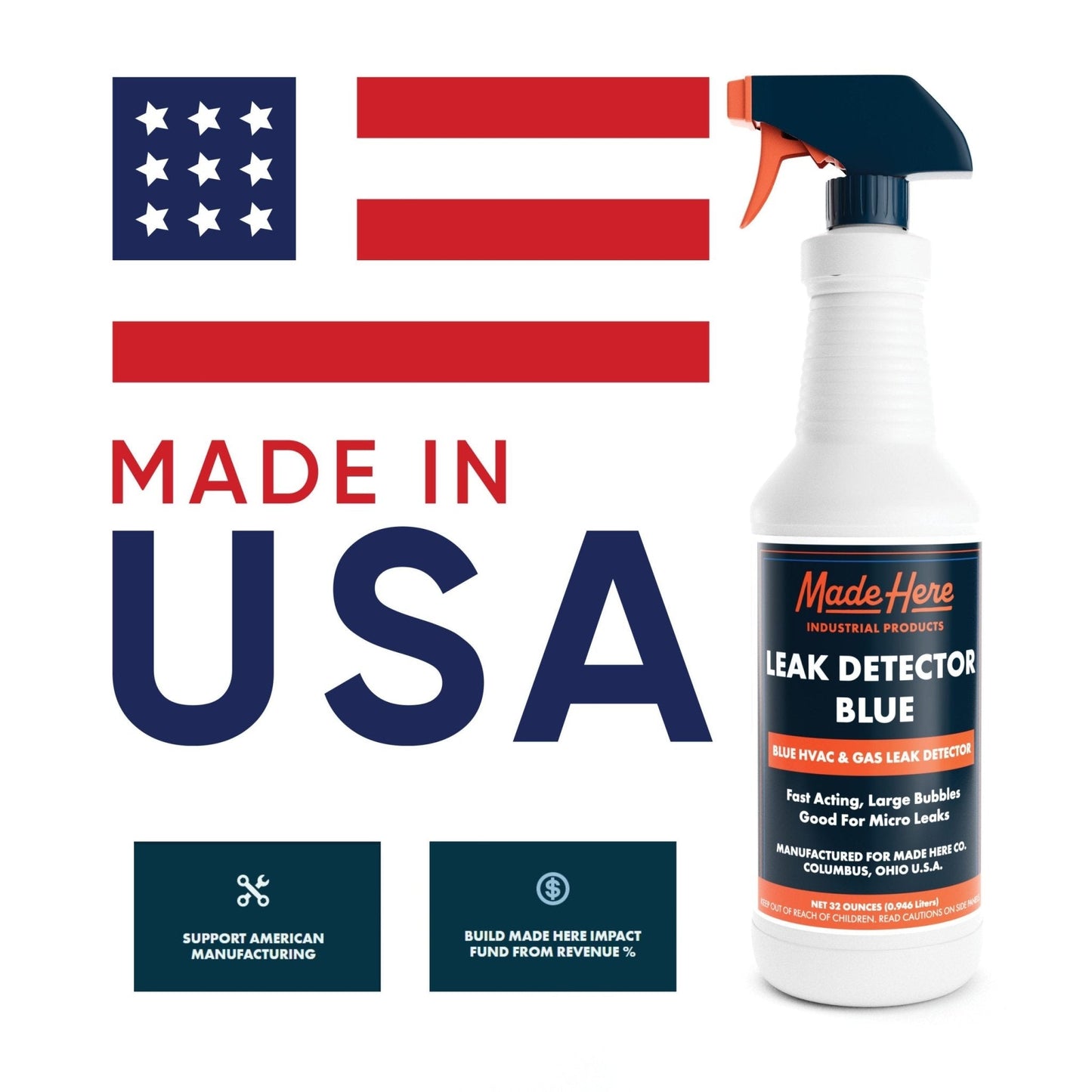 Leak Detector Blue