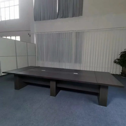 Hendley · Black Conference Room Table