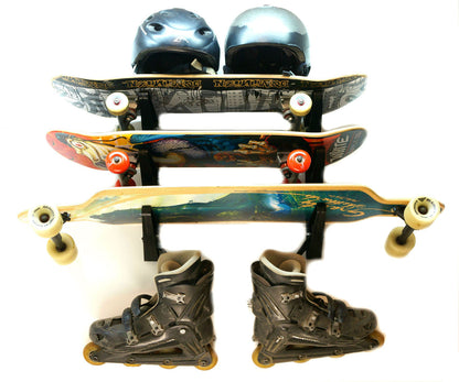 Trifecta Longboard Storage Rack | 3 Levels