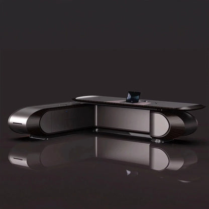 Echelon · Luxury L-Shaped Executive Desk