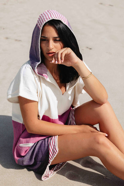 Multi Color Cover Up, Poncho