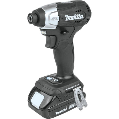 Makita CX203SYBXRM 18V LXT® Lithium-Ion Sub-Compact Brushless Cordless 2 Pc. Combo Kit, XFD15ZB, XDT18ZB, bag (1.5Ah) + XRM08B