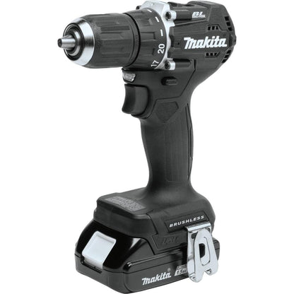 Makita CX203SYBXRM 18V LXT® Lithium-Ion Sub-Compact Brushless Cordless 2 Pc. Combo Kit, XFD15ZB, XDT18ZB, bag (1.5Ah) + XRM08B