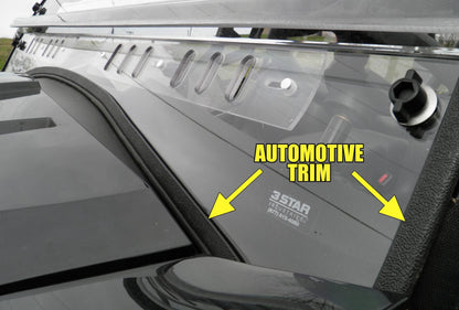 Massimo 500/700 - 2 Pc Vented Windshield