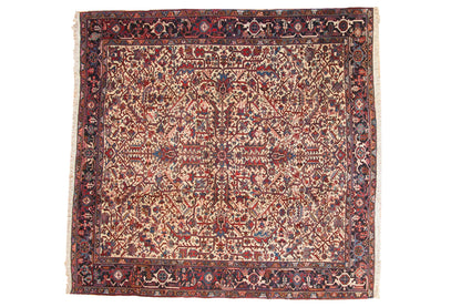 9.5x10 Vintage Mehrivan Square Carpet