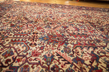 9.5x10 Vintage Mehrivan Square Carpet