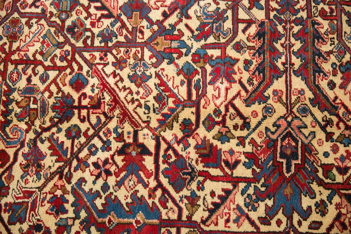 9.5x10 Vintage Mehrivan Square Carpet