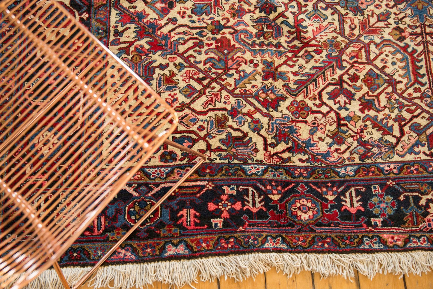 9.5x10 Vintage Mehrivan Square Carpet