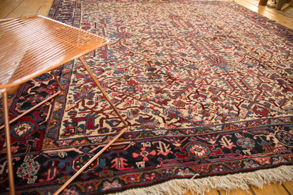 9.5x10 Vintage Mehrivan Square Carpet