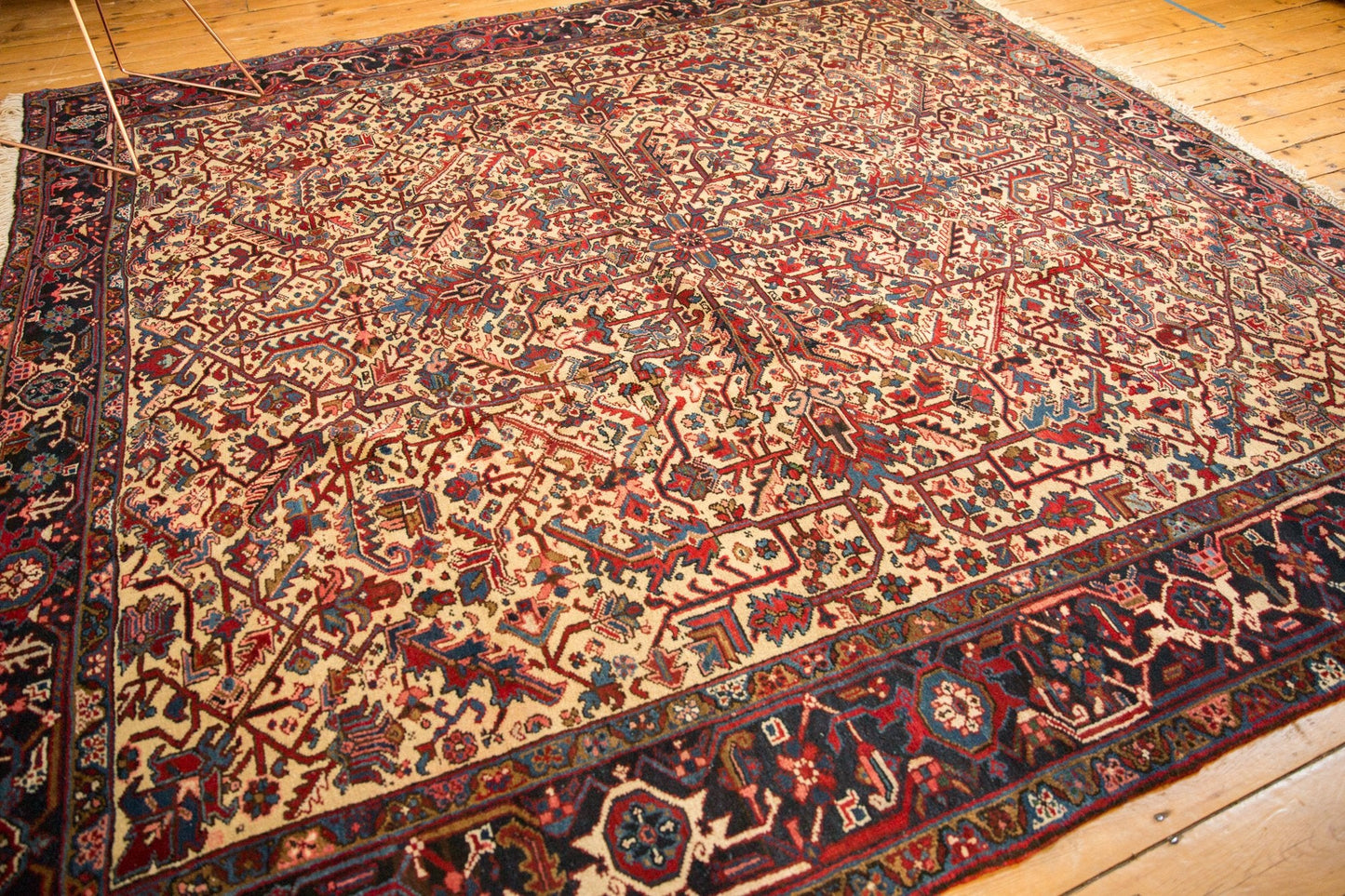 9.5x10 Vintage Mehrivan Square Carpet
