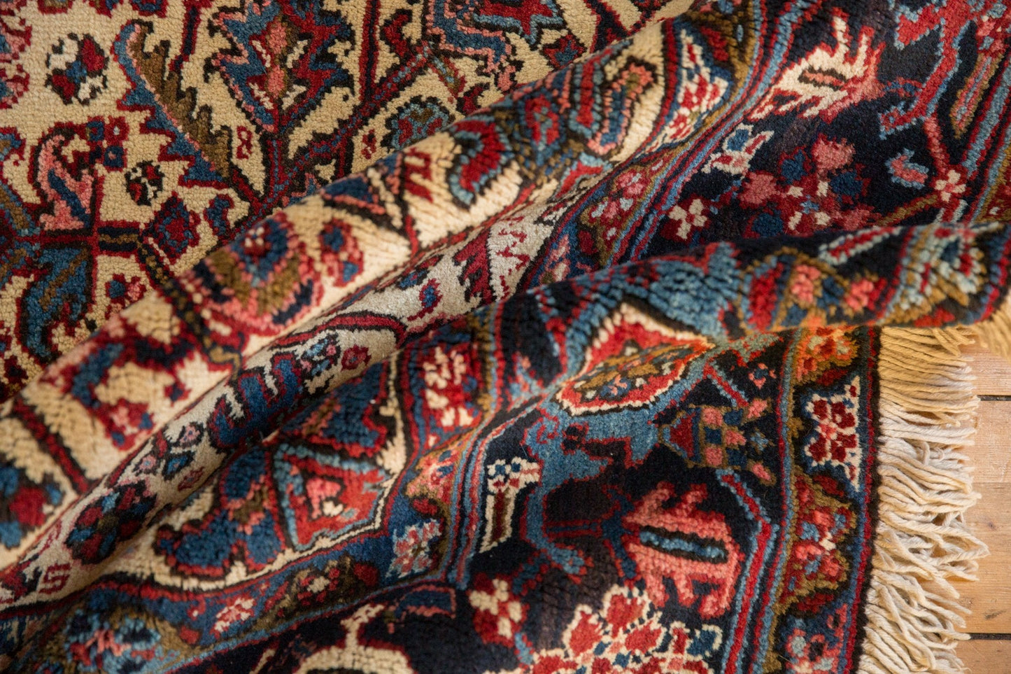9.5x10 Vintage Mehrivan Square Carpet