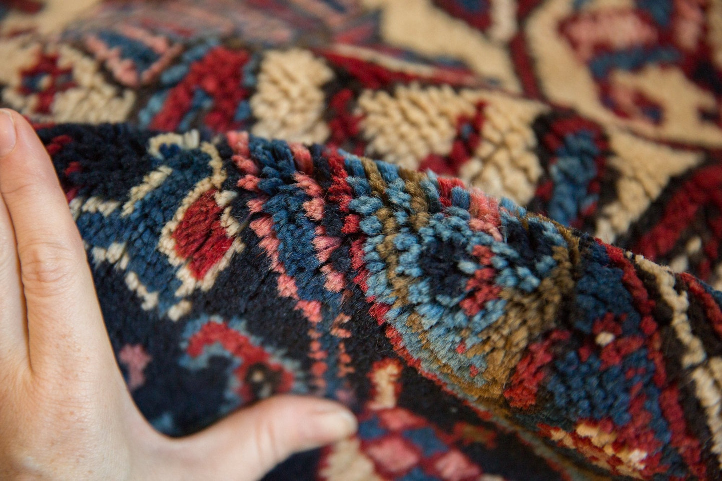 9.5x10 Vintage Mehrivan Square Carpet