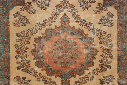 13.5x16 Vintage Fine Kerman Carpet