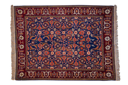 5x7 Vintage Fine Russian Bijar Design Rug