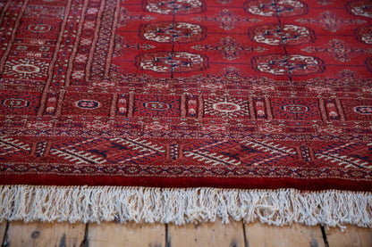5x5.5 Vintage Fine Pakistani Bokhara Design Square Rug