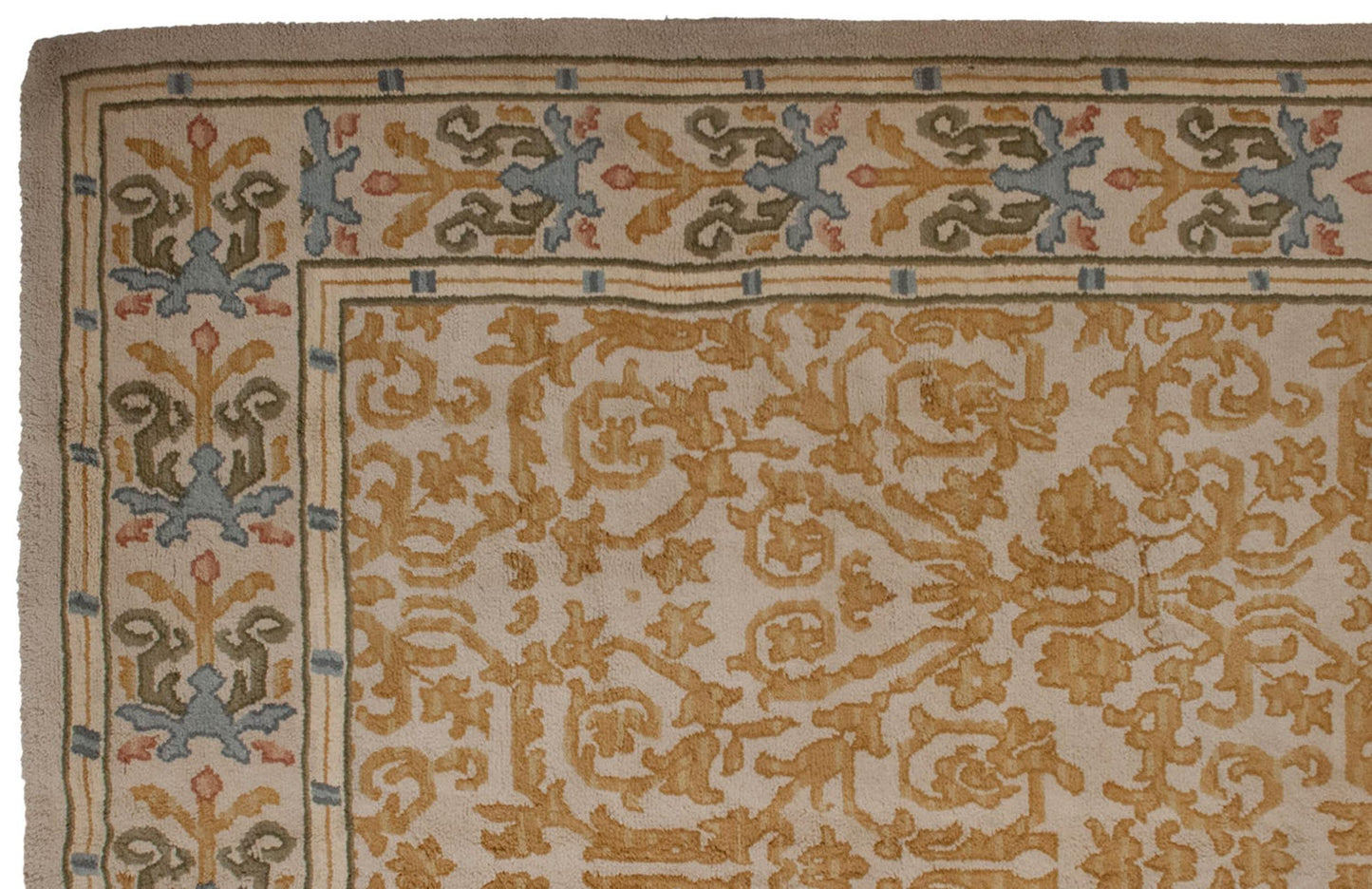 9x12 Vintage Spanish Arts And Crafts Design Carpet