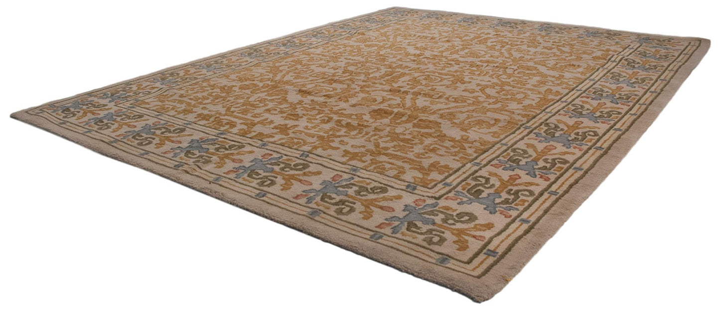 9x12 Vintage Spanish Arts And Crafts Design Carpet
