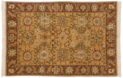 4x6 Vintage Armenian Sultanabad Design Rug