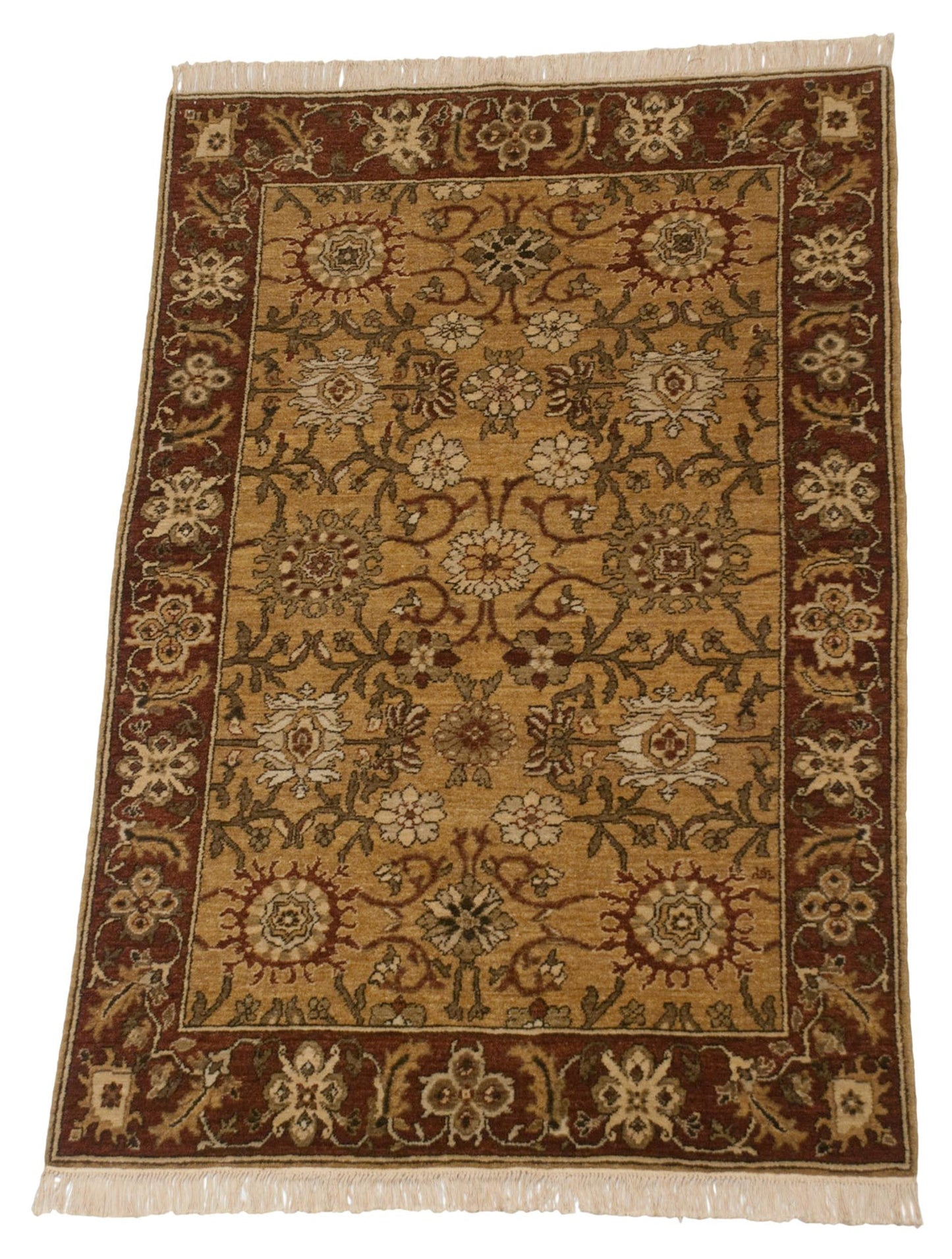 4x6 Vintage Armenian Sultanabad Design Rug