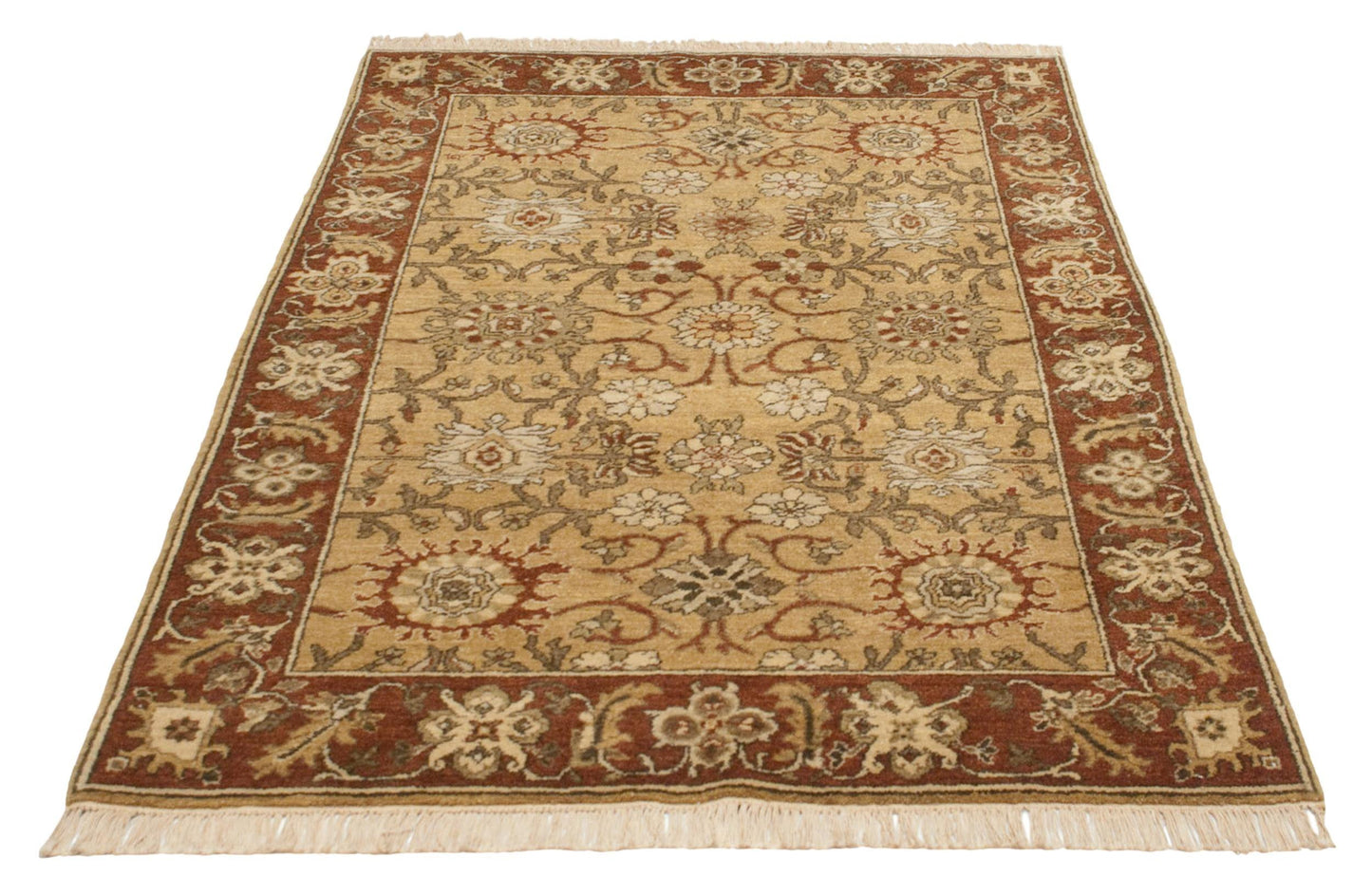 4x6 Vintage Armenian Sultanabad Design Rug