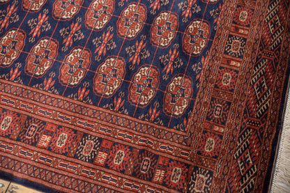 4x6 Vintage Fine Bokhara Rug