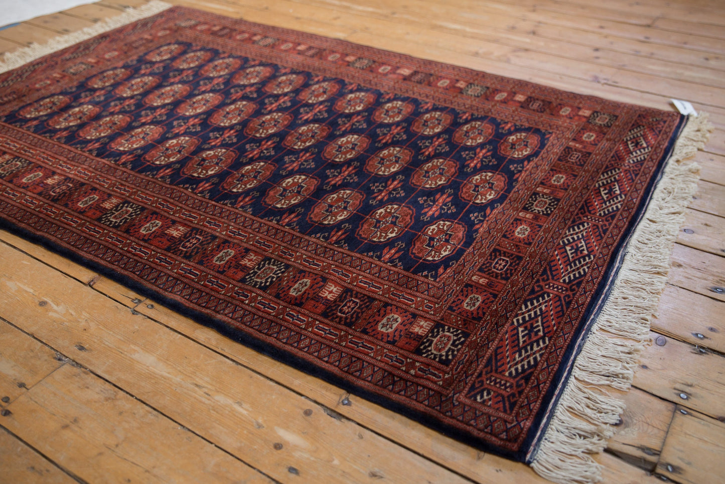 4x6 Vintage Fine Bokhara Rug