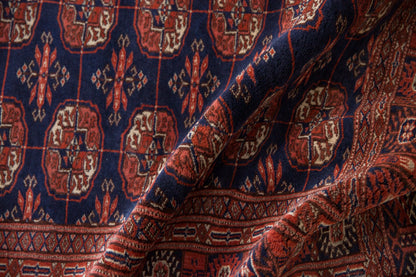 4x6 Vintage Fine Bokhara Rug