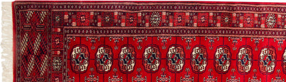 2.5x21.5 Vintage Fine Bokhara Rug Runner