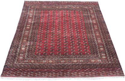 14x15.5 Vintage Fine Bokhara Square Carpet