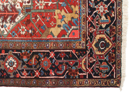 11.5x14 Vintage Heriz Carpet