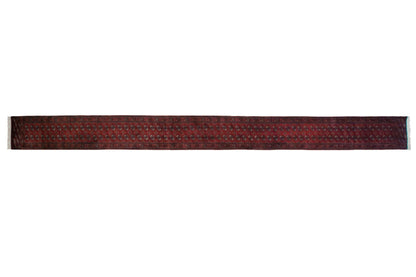 2.5x24 Vintage Fine Bokhara Rug Runner