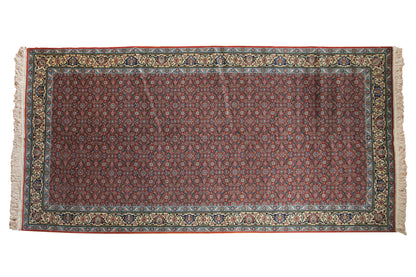 6x12 Vintage Bulgarian Tabriz Design Rug Runner