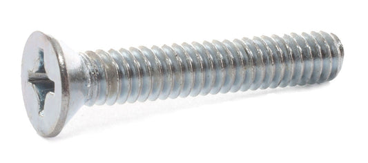 6-32 x 2 Phillips Flat Machine Screw Zinc