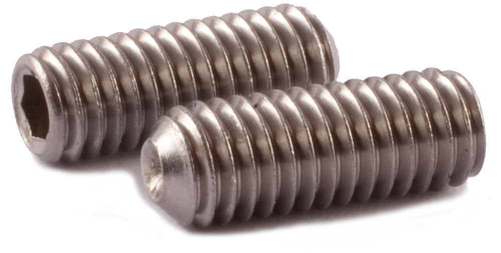 M5-0.80 x 5 Socket Set Screw Cup Point DIN 916 A2 (18-8) Stainless Steel